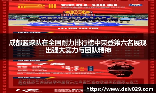 成都篮球队在全国耐力排行榜中荣登第六名展现出强大实力与团队精神